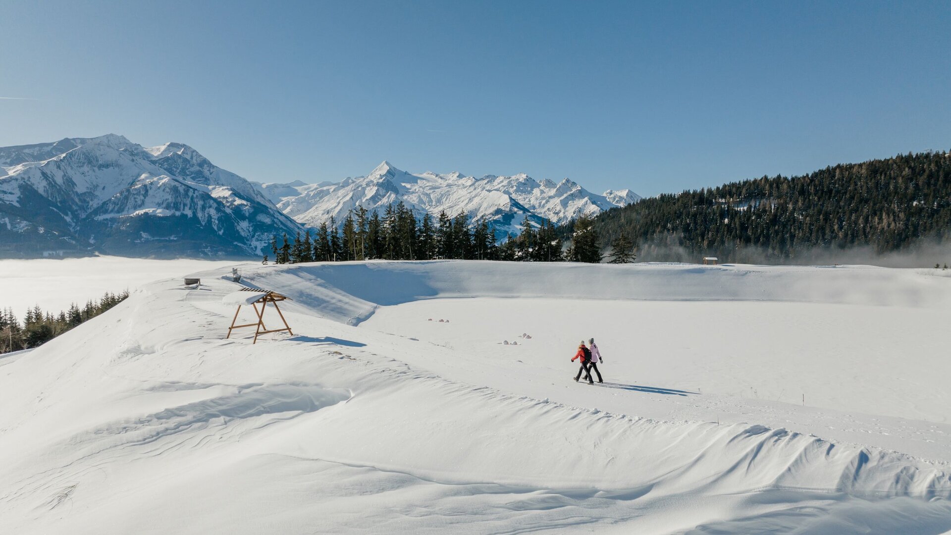 Winterwandern in den Winterferien in Zell am See - Kaprun