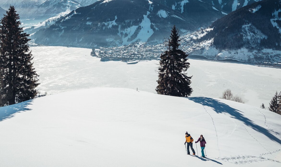 Winterwandern in den Winterferien in Zell am See - Kaprun