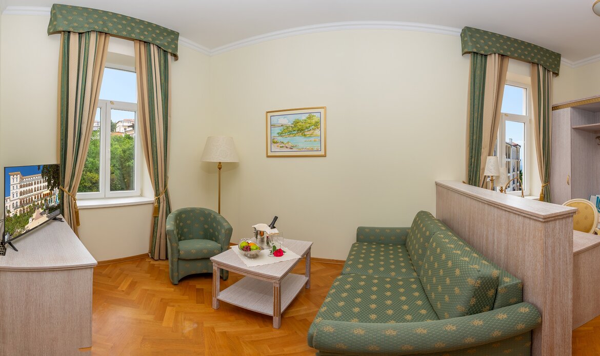 Wunderschöne Zimmer im Familienhotel Crikvenica