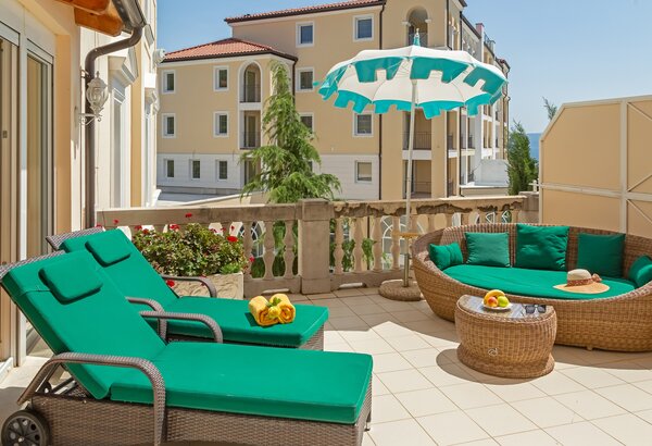 Hotel mit Appartements für Familien, Kroatien - am Meer