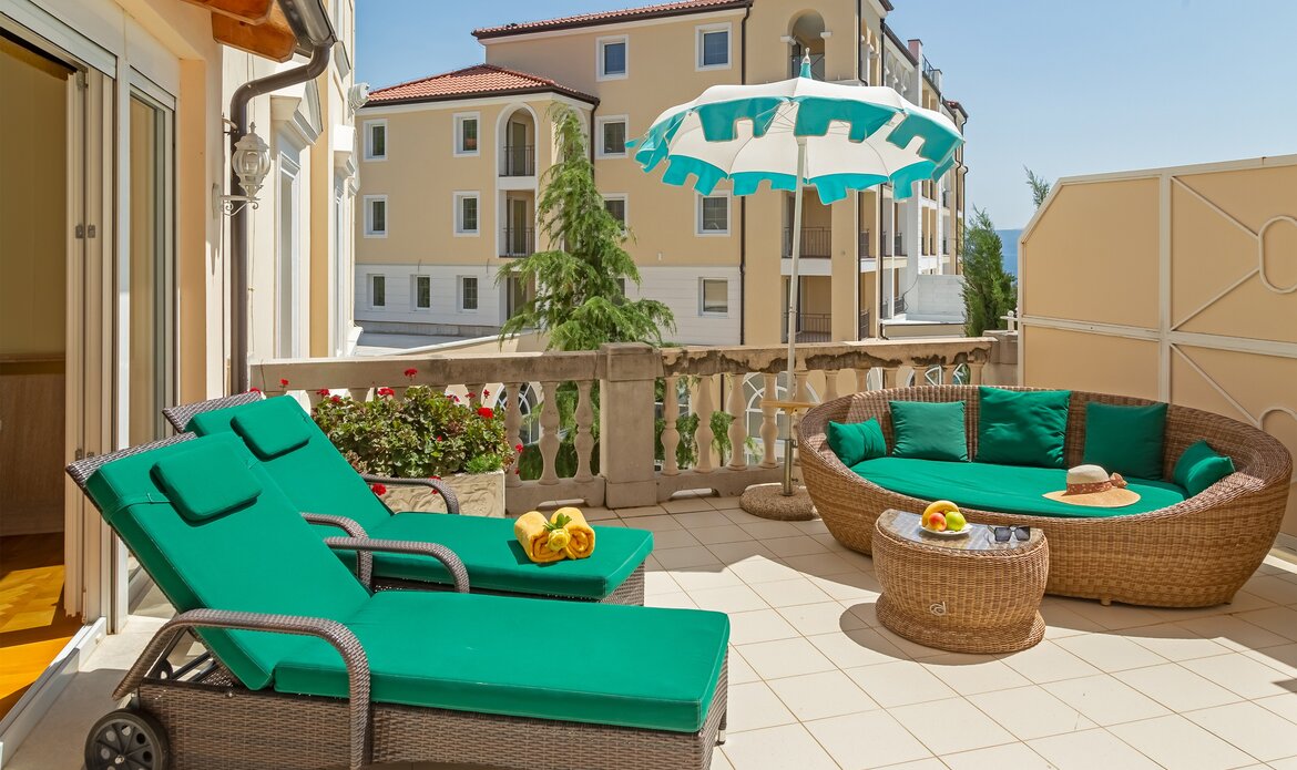 Hotel mit Appartements für Familien, Kroatien - am Meer