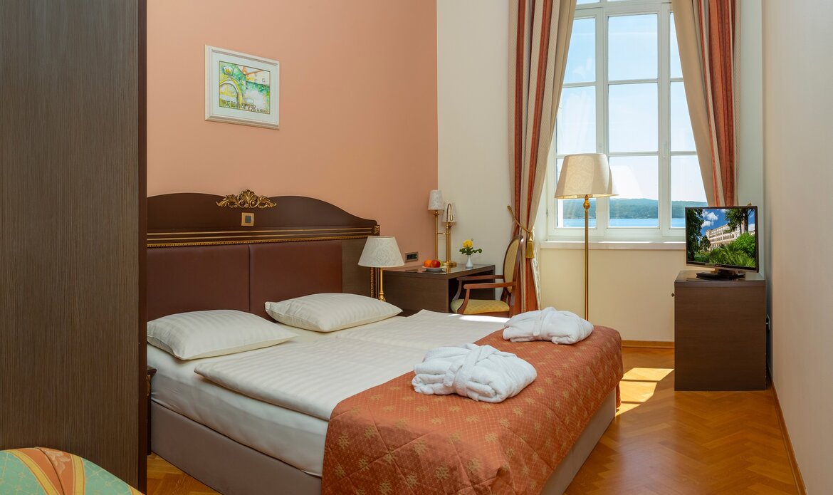 Hotel mit Meerblick in der Kvarner Bucht - Doppelzimmer