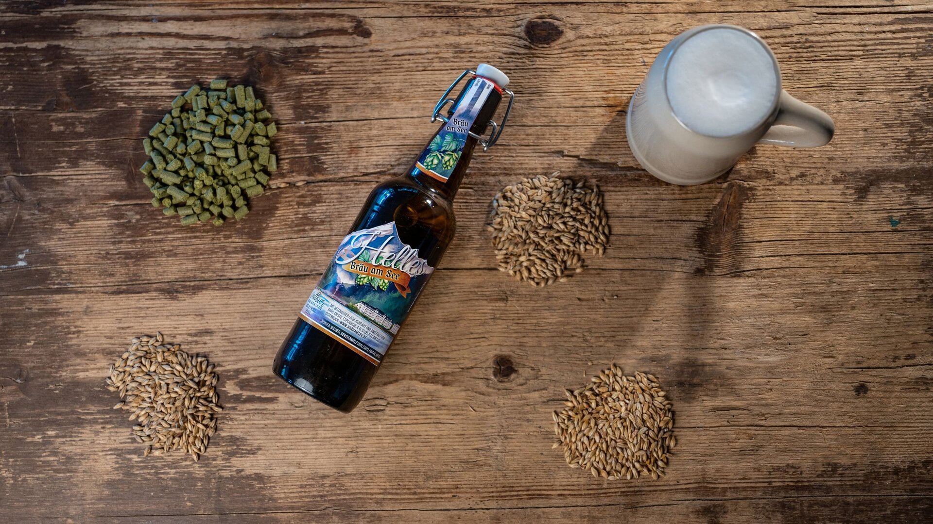 Pinzga Bräu, the lakeside inn in Zell am See with garden