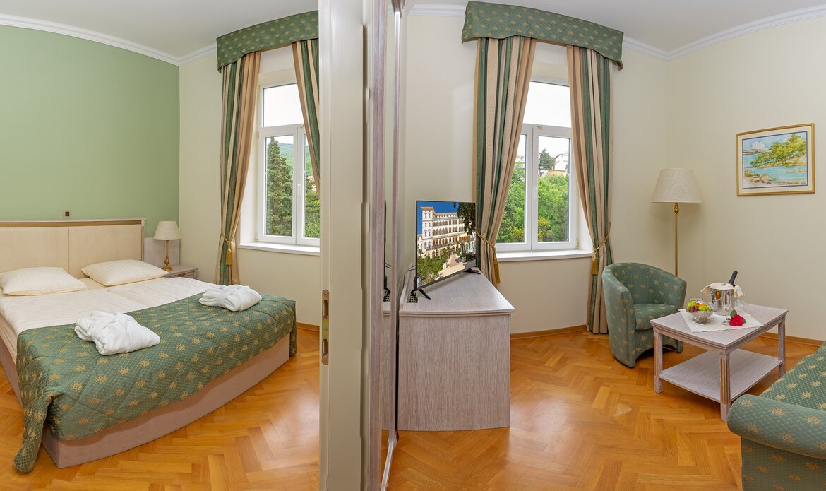 Wunderschöne Zimmer im Familienhotel Crikvenica