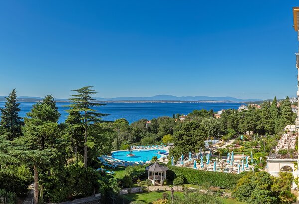 Doppelzimmer im Hotel direkt am Meer, Crikvenica